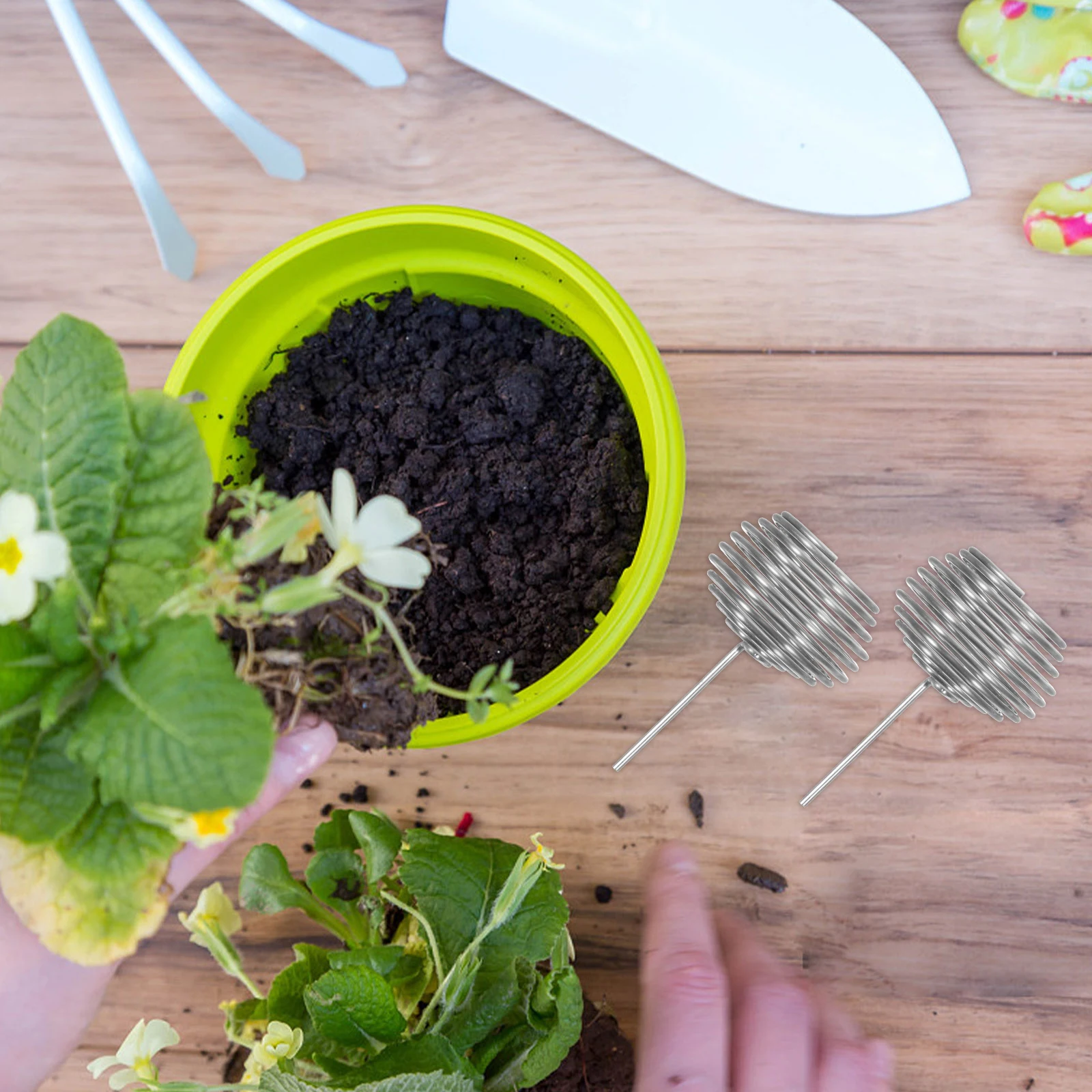 

10 Pcs Box Stainless Steel Bonsai Planting Basket Gardening Tool Gardening Container Reusable Container Long Time Use
