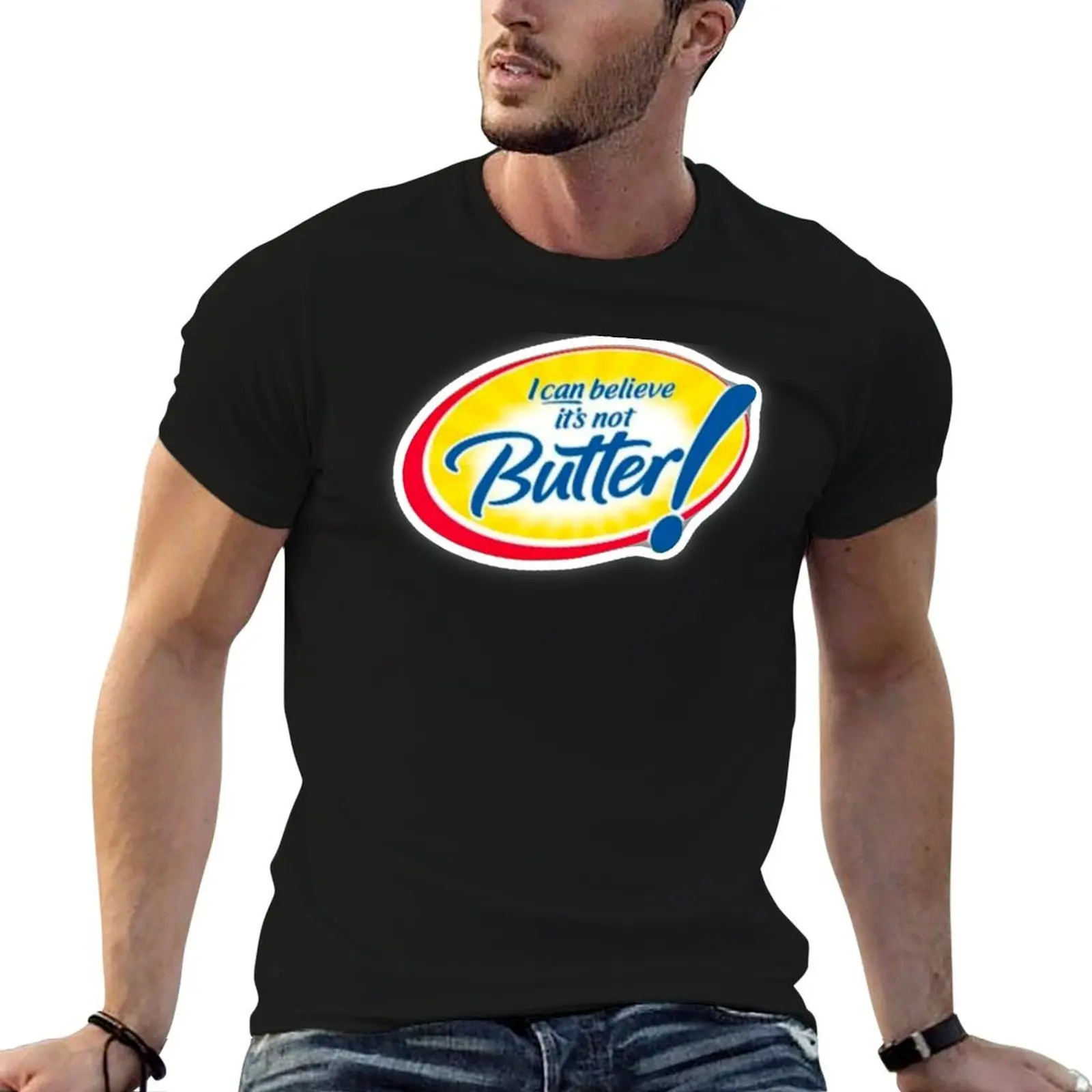 Can’t believe it’s not butter T-Shirt Work Utility Short Sleeve Shirt