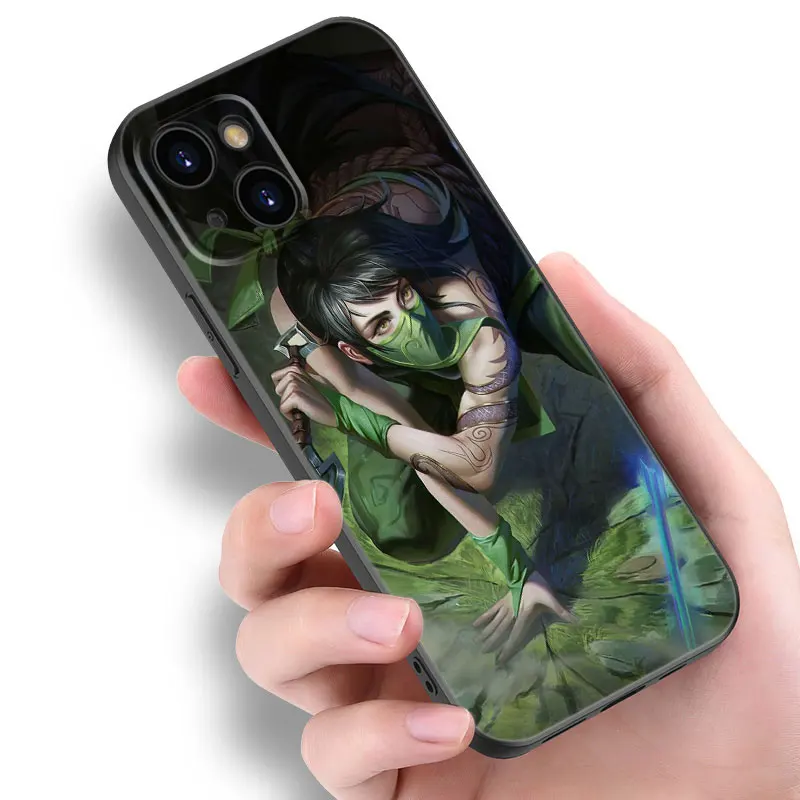 League Of Legends Game Phone Case For Apple iPhone 12 13 Mini 11 14 15 Pro Max 7 8 Plus X XR XS SE 2020 2022 Black Silicone Case