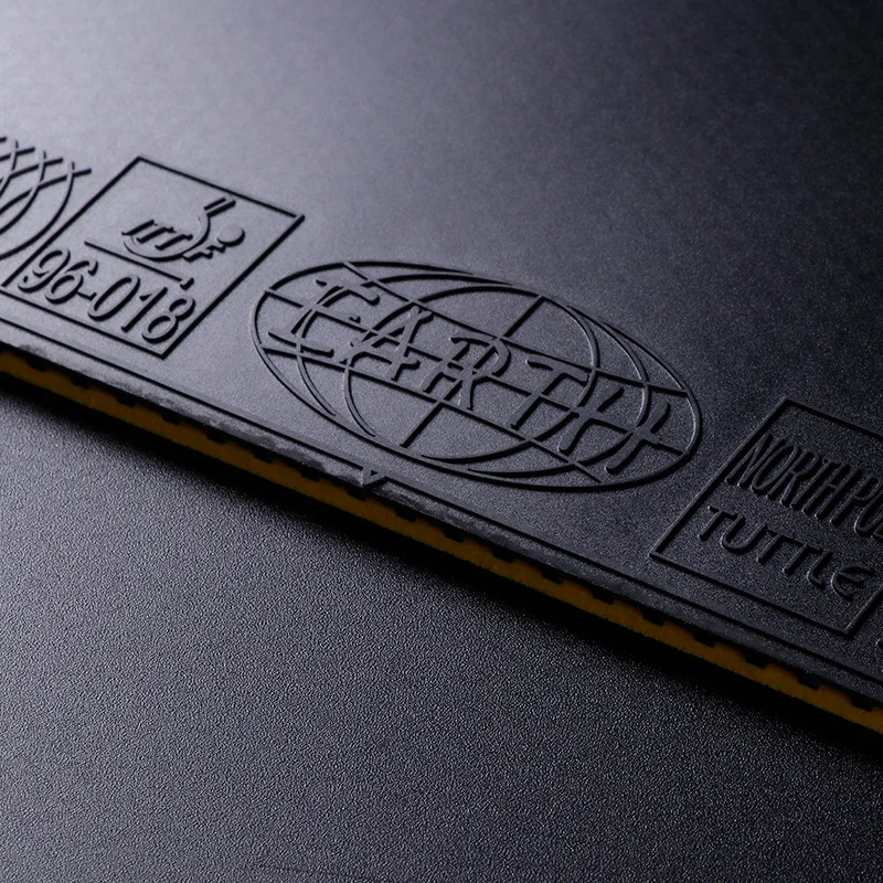 TUTTLE قنبلة القطب الشمالية غير لزجة رقم 1 لوح مطاطي لتنس الطاولة كم تطوير محدد سطح مطاطي عالي الاحتكاك ITTF