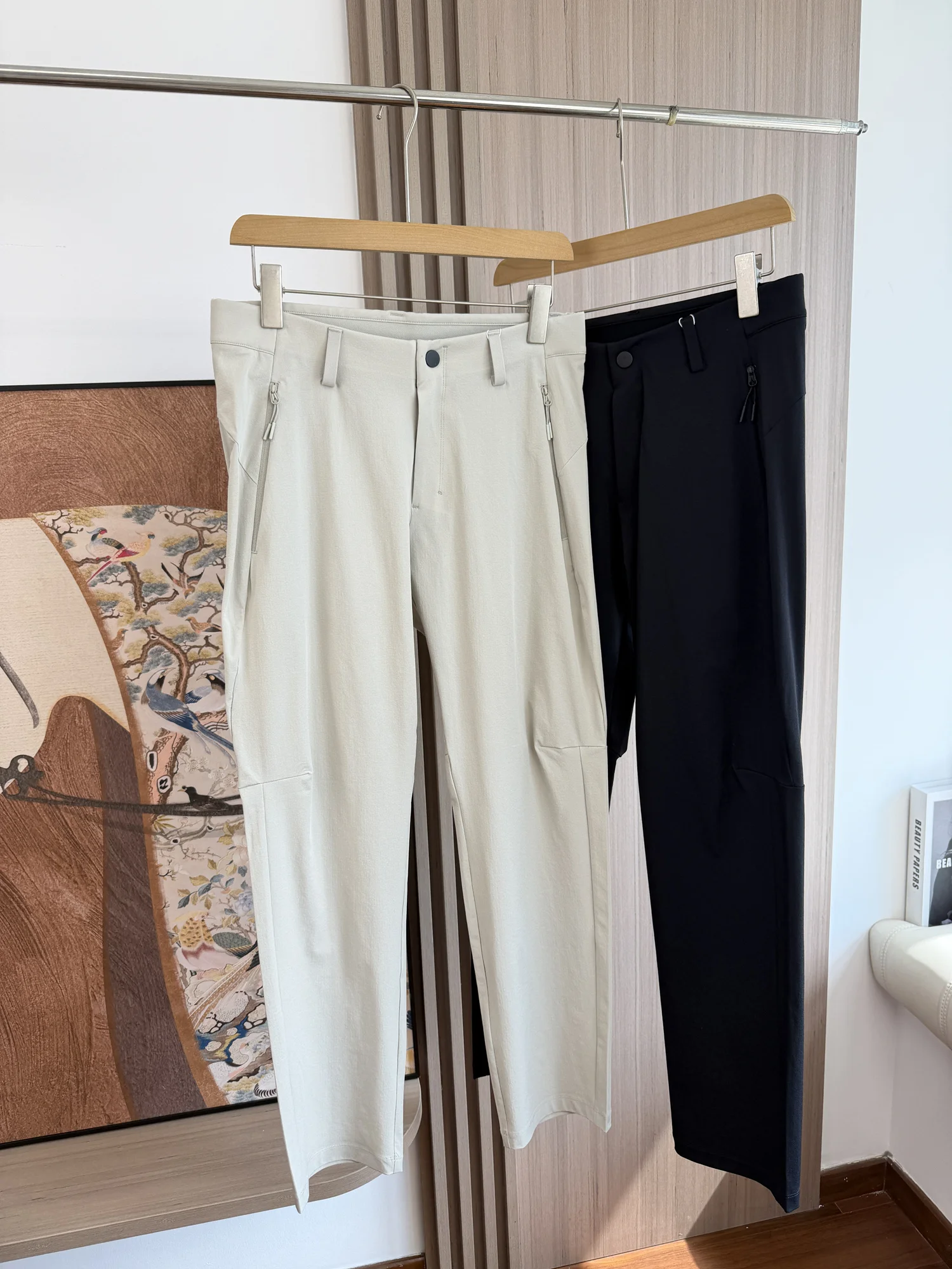

Men's Casual Straight Leg Pants Quick Dry 3D Tailoring Breathable Comfortable Commuting Spring Summer Fashionable Pants