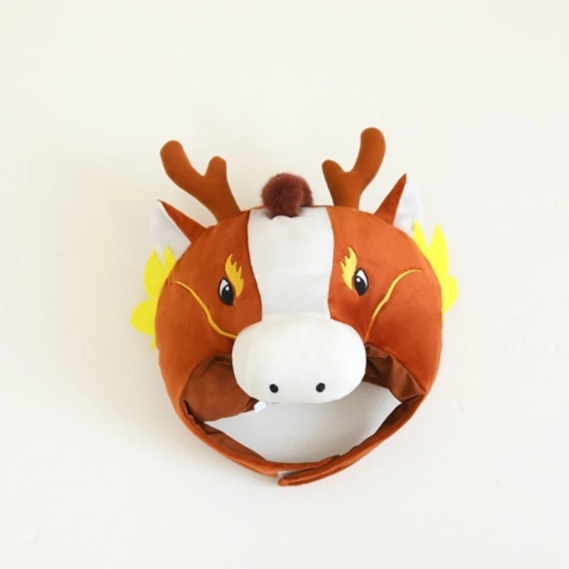 سنة الحصان التميمة ريوما هود قبعة صور الدعائم الكرتون هود الأداء الدعائم #6