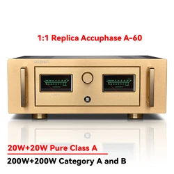 BREEZE 1:1 Replica Accuphase A-60 Pure Class A Professional Power Amplifier Hifi Fever Audio Pure Power Stage