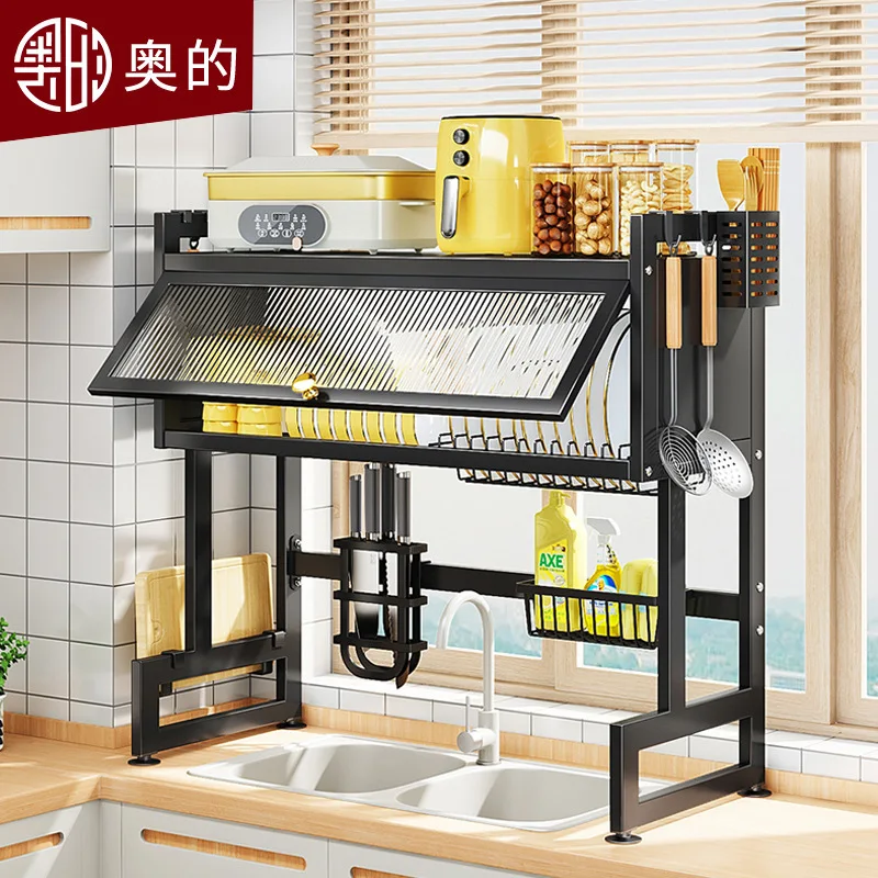 

Suitable forKitchen Shelf Household Dust Chopstick Basket Bowl Rack Sink Rack Kitchen Storage Chopsticks Knife Rack Dish Drain R
