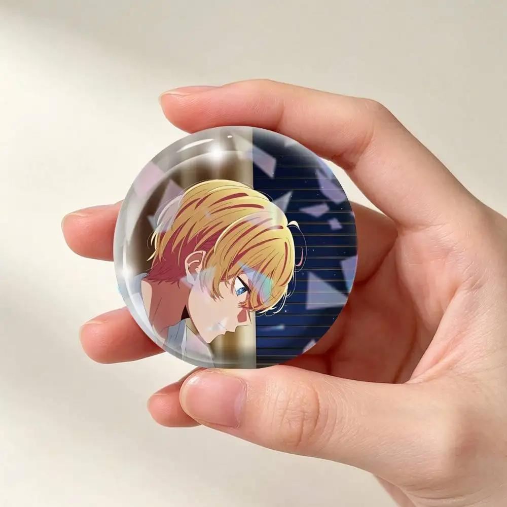 Oshi No Ko Anime Ai Hoshino Tin badges in 25/32/44/58/75mm, brooch pins for accessories & gifts,Souvenir.