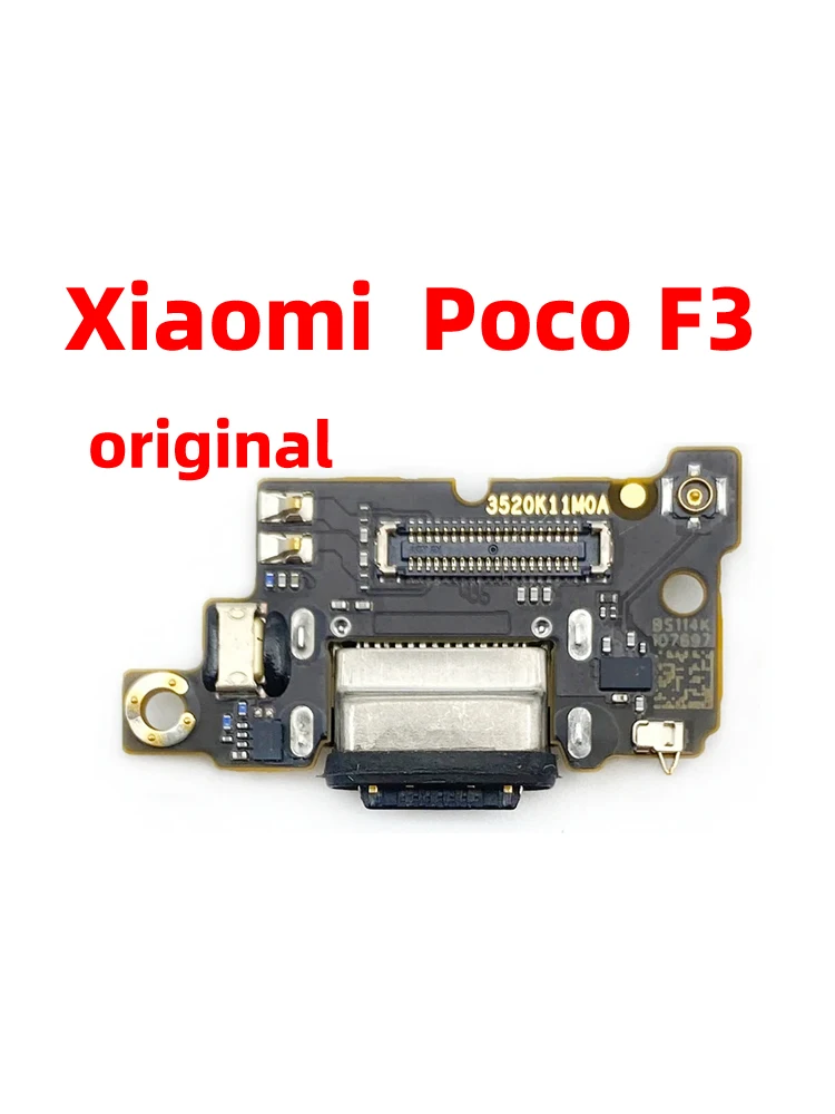 Connecteur USB pour écouteurs Xiaomi F3 S6, port de charge, câble flexible, remplacement de la carte, original