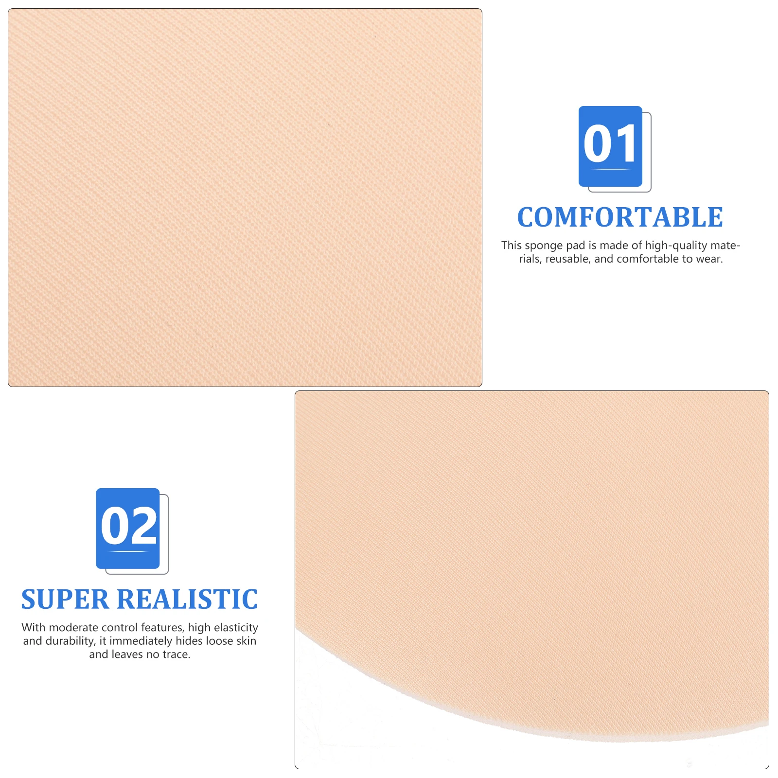 

1 пара подушечек для бедер, корректирующее белье, мягкое бесшовное нижнее белье, удобные подушечки для ягодиц