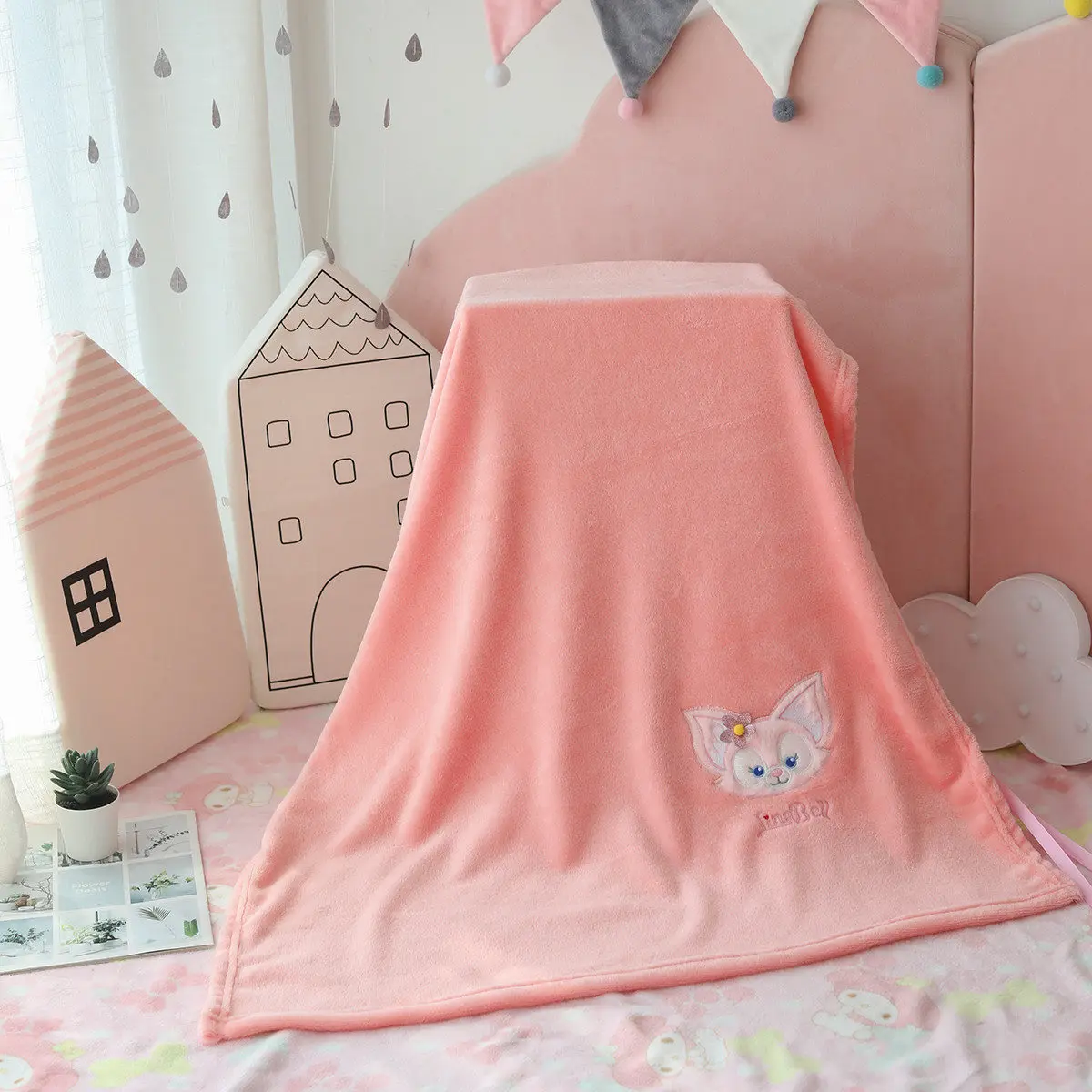 Summer Cartoon Sanrio Roll Blanket Melody Laurel Dog Air-conditioned Blanket Office Lunch Break Cover Hello Kitty Kulomi Shawl