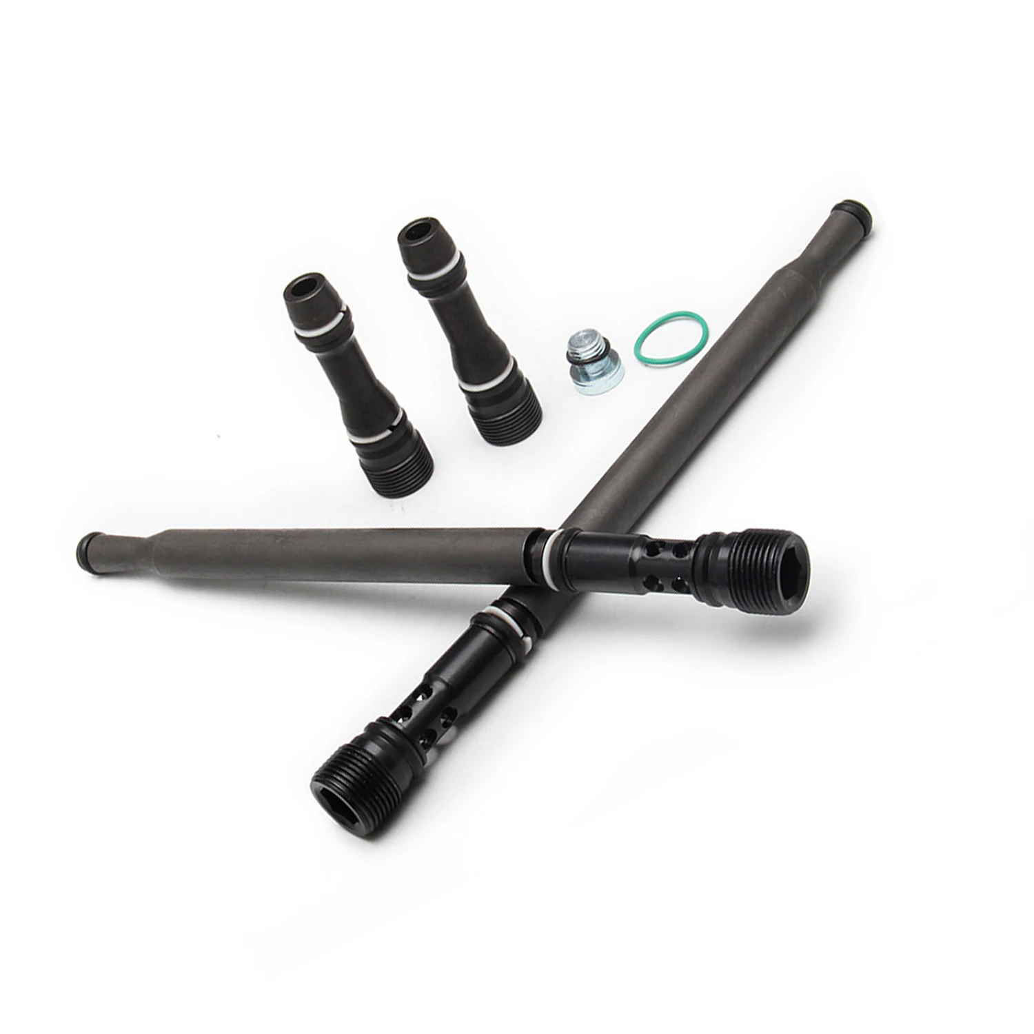 1set Diesel Fuel Stand Pipe & Dummy Plug Kit For Late 04 thru 10 Ford 6.0 Car Engine Replacement Parts