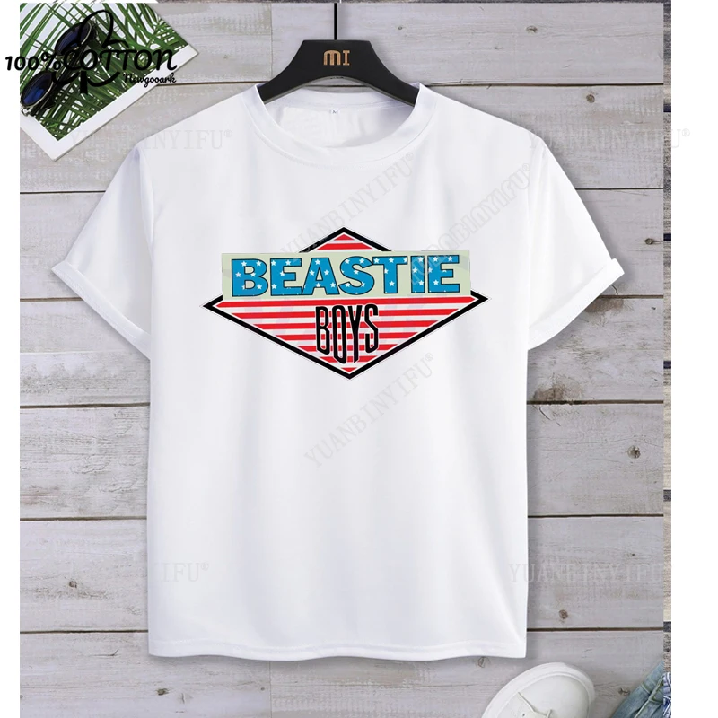 

Забавная и юмористическая футболка унисекс с принтом Beastie Boys в стиле Харадзюку, классическая, с круглым вырезом, короткими рукавами, из хлопка, хит продаж