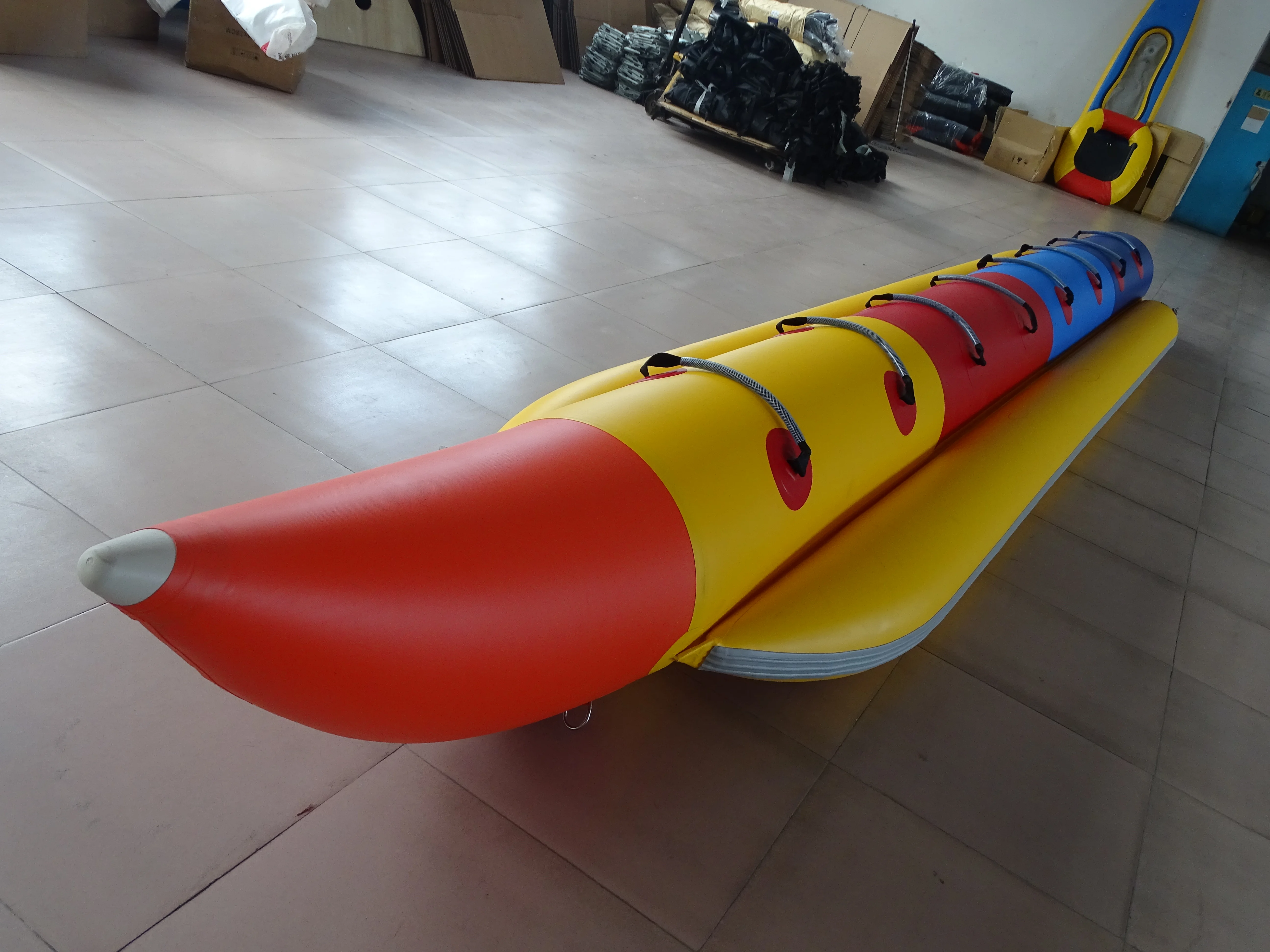 PVC Inflatable Water Banana Boat For Sale