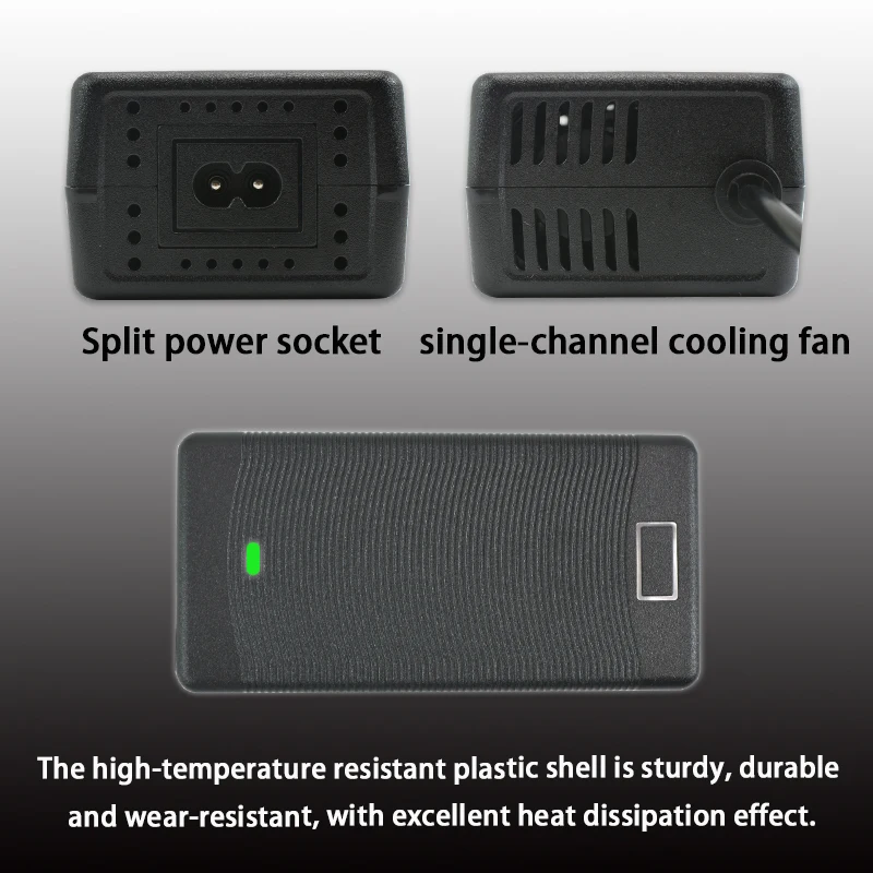 63V 1.5A Lithium battery Charger For Ninebot Mini ProSmart Battery Charger Built-in cooling fan GX12 4PIN 8MM