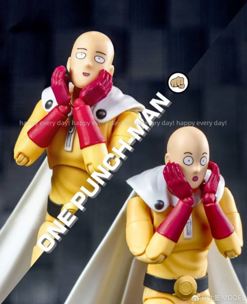 متوفر في المخزون شخصية أنيمي داسين نموذج Greattoys GT One Punch Man NEO HEROES أرقام Saitama Genos سرعة سونيك SHF PVC الشكل