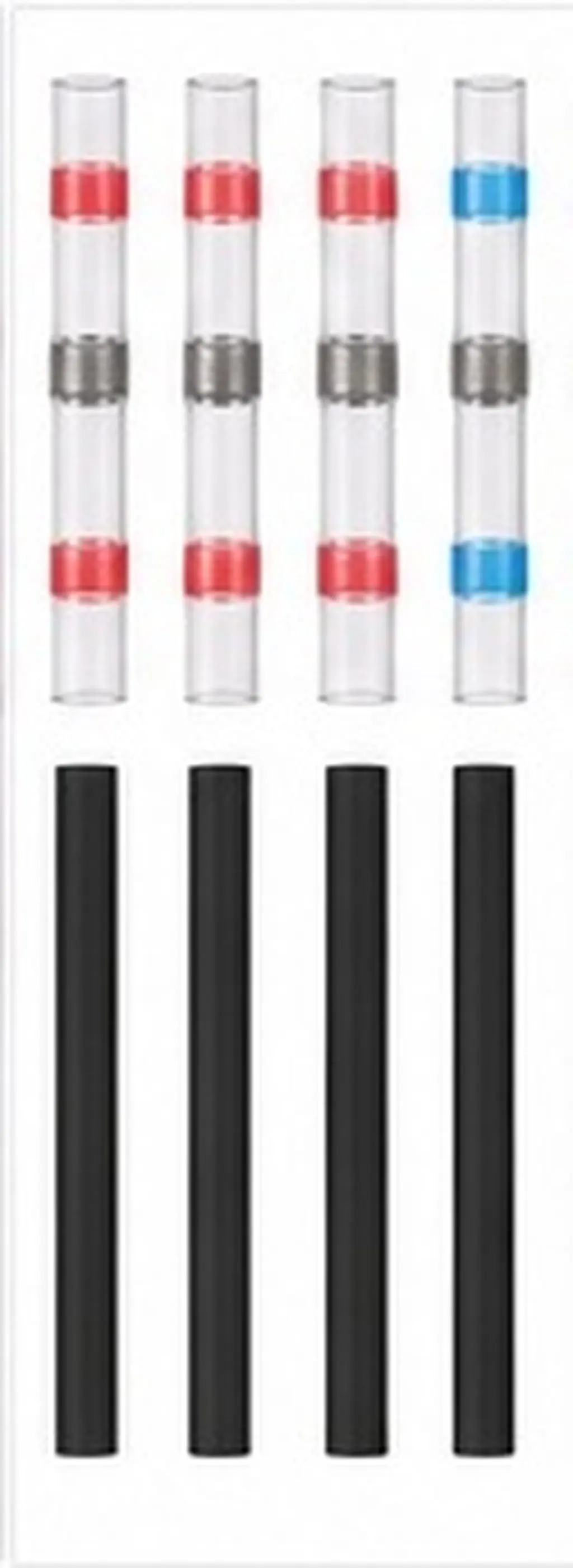 102Pcs Waterproof Heat Shrink Solder Seal Connectors Fast Install Automotive Marine Wire Splice Terminal Connectors