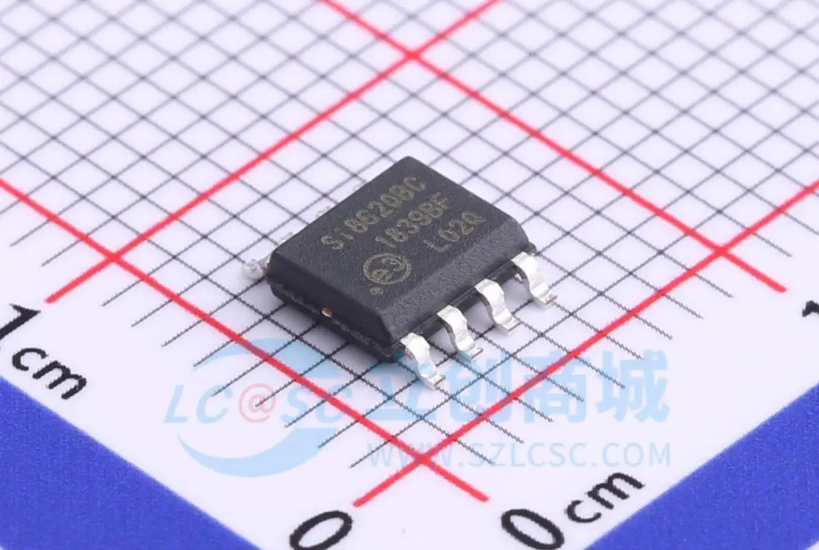 6PCS SI8620BC-B-ISR Brand: SKYWORKS/SILICON LABS Encapsulation: SOIC-8 Brand new original genuine products in stock