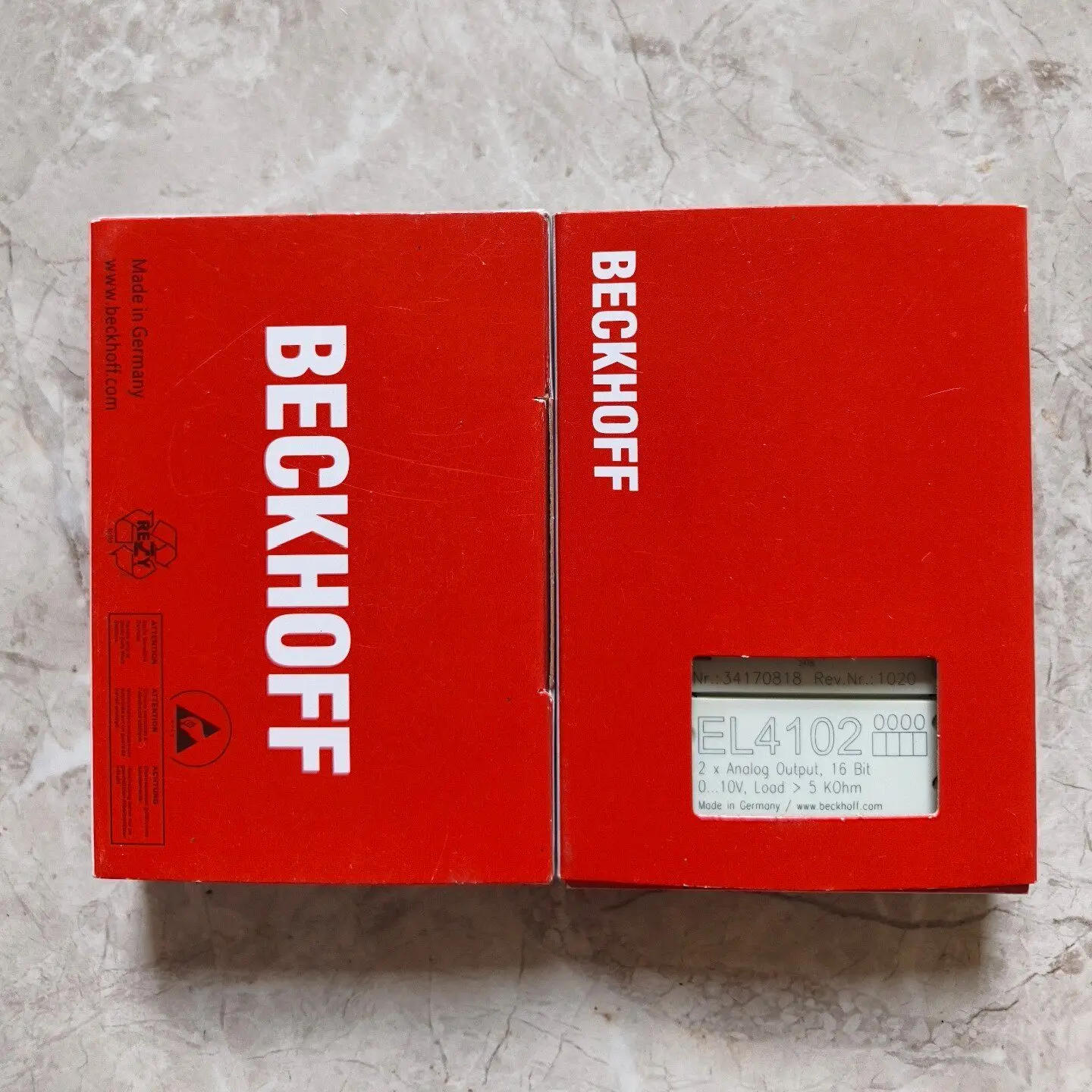 BECKHOFF EL4102 module | Original and genuine German, brand new and unopened