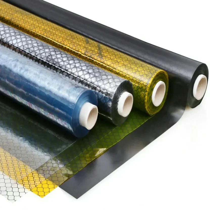 Anti Static Transparent Black Antistatic ESD PVC Grid Curtain for Factory Use