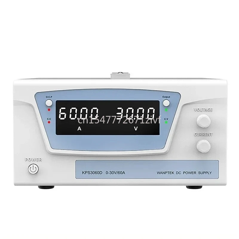 

KPS3060D High Precision High Power Adjustable LED Display Switching DC Power Supply 220V 0-30V/0-60A For Laboratory and Teaching