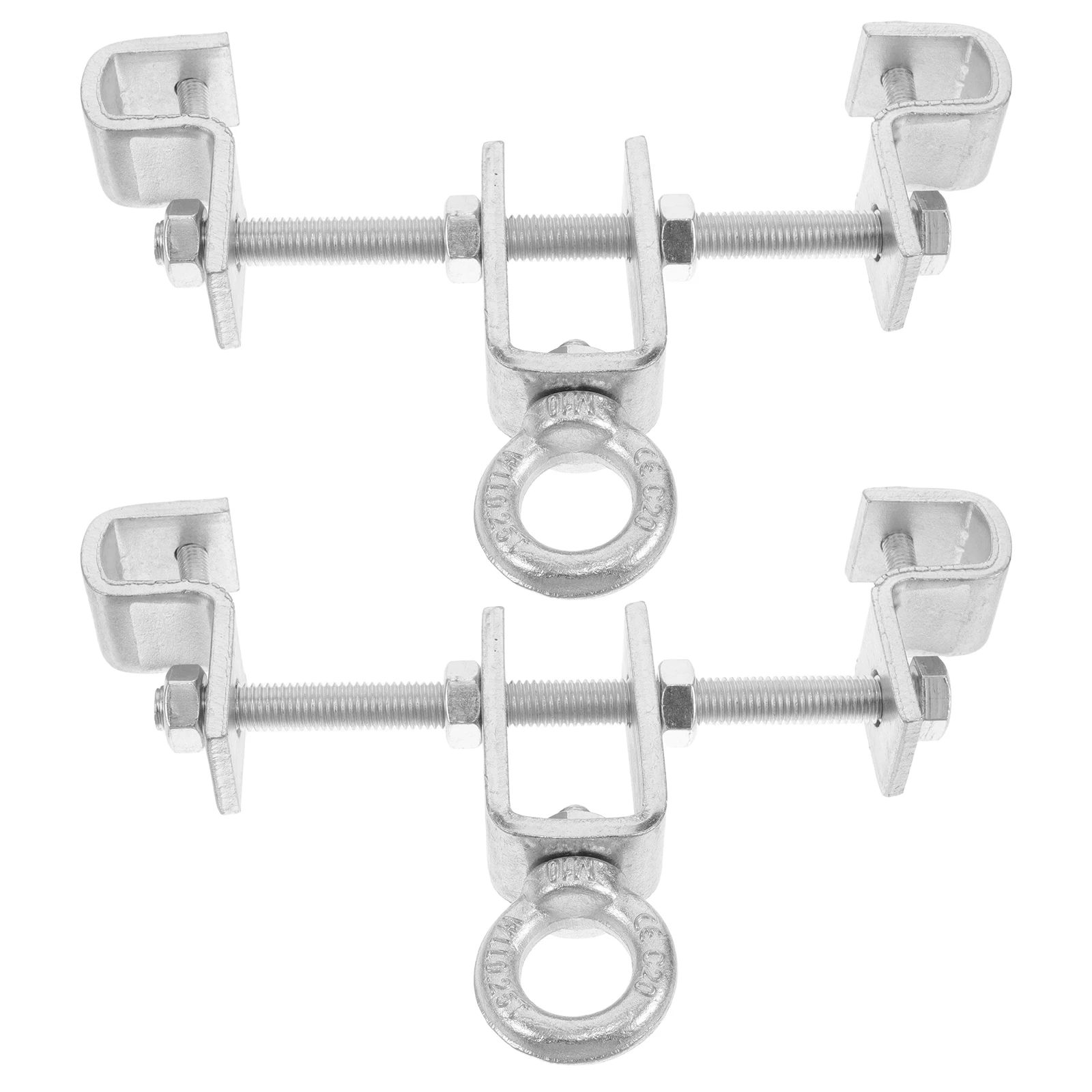 

2pcs Sandbag Hanging Brackets Heavy Duty Steel Adjustable Width Mount Swing Hangers Ceiling Support Punching Bag Bracket Fitness