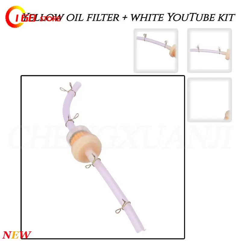 

6mm Motorcycle Plastic Fuel Oil Filter Pipes Dirt Bike Hose Line Petrol Pipe Fuel Gasoline Tubes Motorcycle Accessories