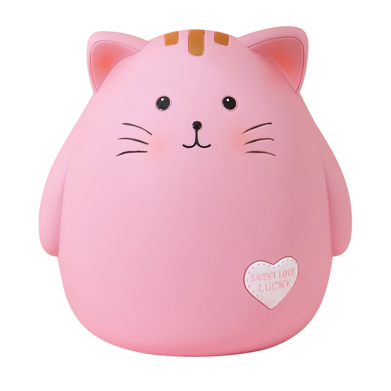 Geld sparen Veranstalter Münzbank Home Dekoration Desktop-Platzierung persönliches Geschenk Glück Katze Sparschwein bruchs icher