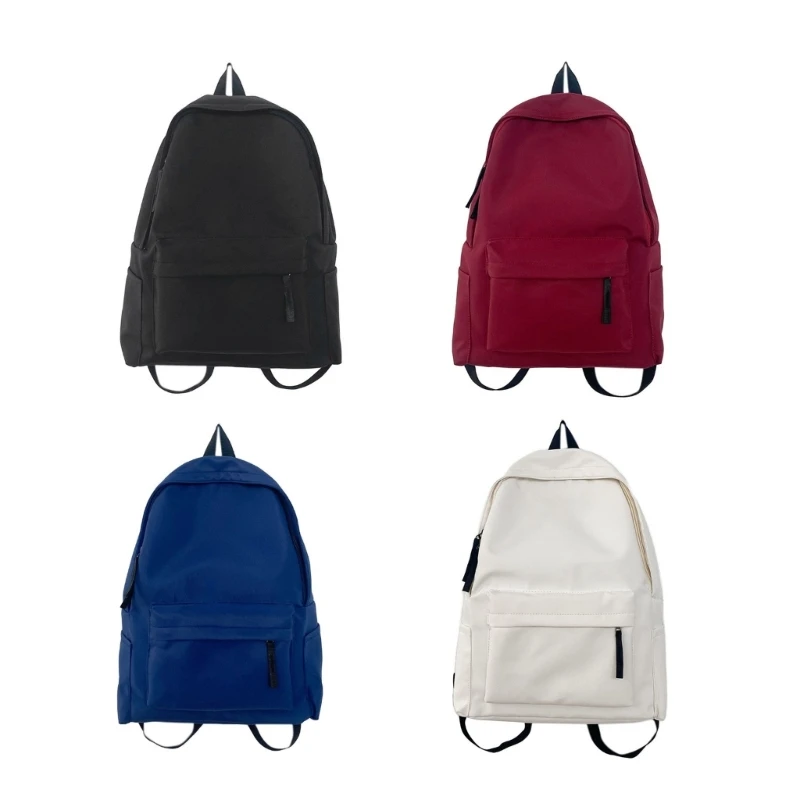 

Stylish and Spacious Korean inspired Backpack School Bag Nylon Rucksack for Daily Use and Travel