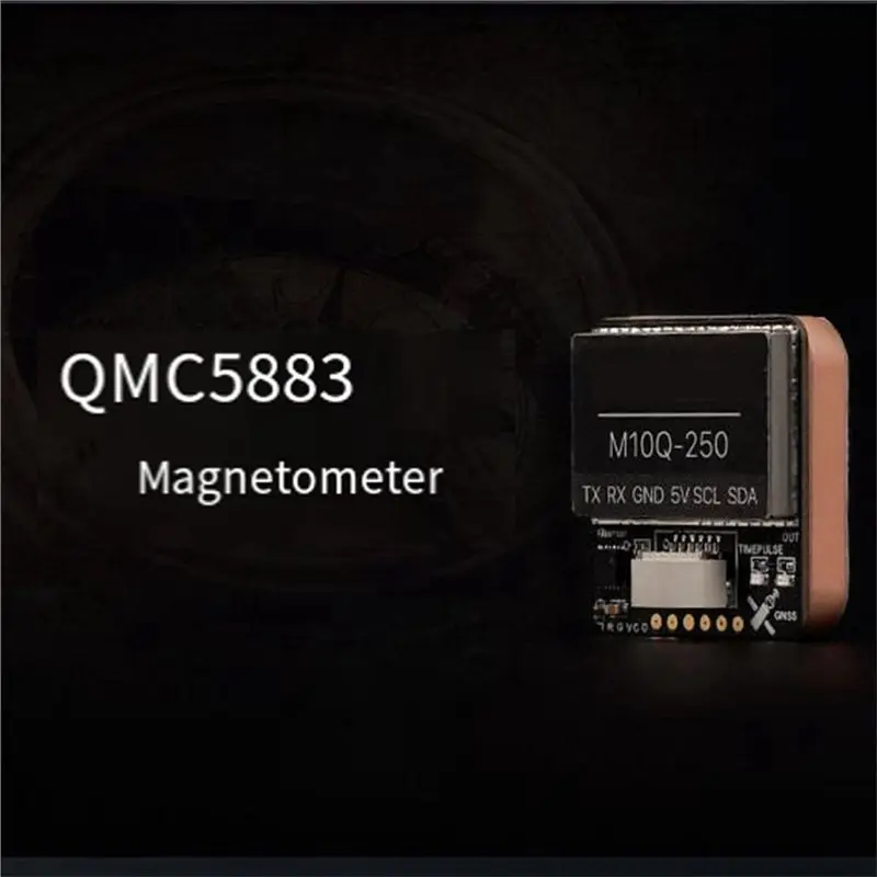 【A17Z】M10Q GPS Module With 5883 Compass Dual Protocol NMEA UBX Long Range FPV Drone Parts M10Q-120