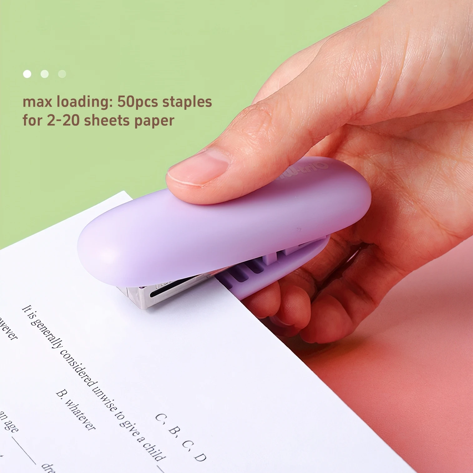 

Creative Use 24/6 And 26/6 Staples Stapler Color Effortless Long Stapler Labor-saving Large Size Manual Binding Tool Office Scho