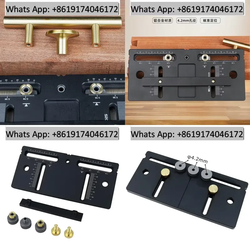 Handle punching installation cabinet door adjustment tool woodworking installation auxiliary handle locator