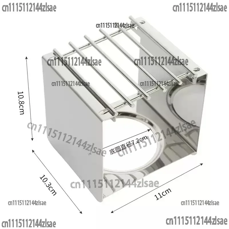 Stainless Steel Square Coffee Stove Stand Stable Pot Support For Moka Pot And Outdoor Mountaineering Camping Cooking Equipment