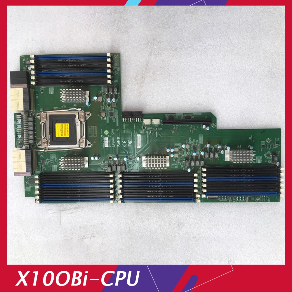 For Supermicro Workstation Motherboard X10OBi-CPU Support E7 V3 V4