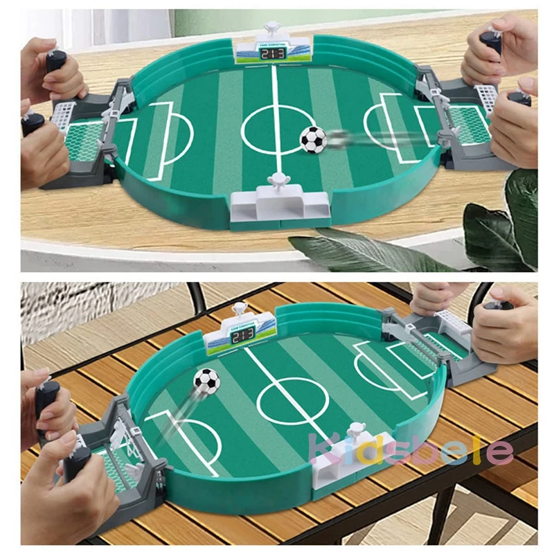 Kids Big Size Foosball Battle Tabletop Sports Game Board Toy Family Party Interactive Indoor Outdoor Desktop Football Match Game