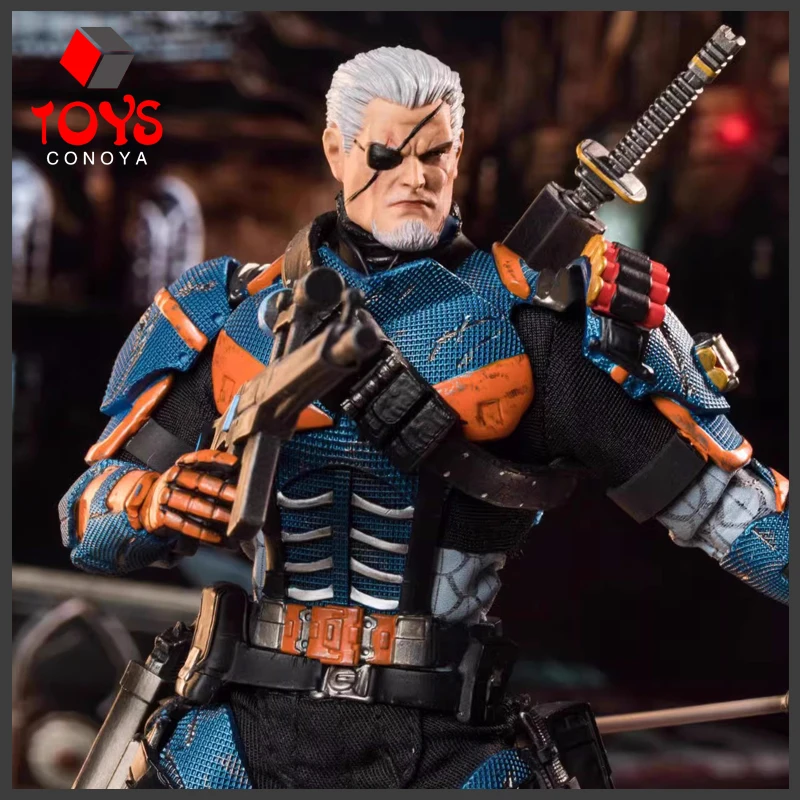 In Stock Mixmax 1/12 MX07 Scale Hell Killer Stab of The Hades Deathstroke 6'' Full Set Collectible Male Action Figure Model