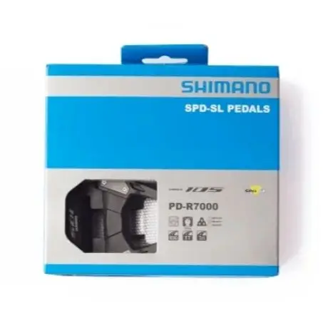 SHIMANO 105/PD R7000 Road Bike Pedals Carbon Self-Locking Pedals With SH11 Cleats SPD-SL R7000 Bike Part Pedals