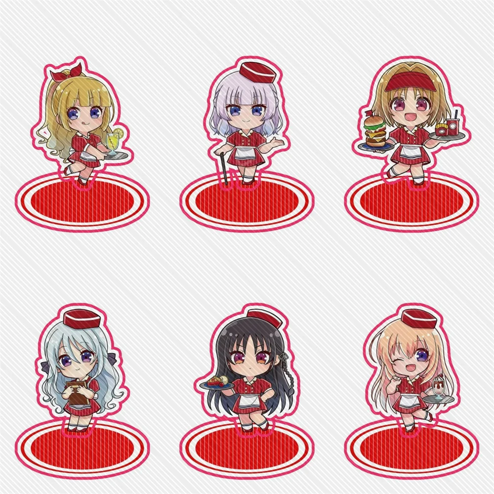 10CM Hot Anime Classroom of the Elite Acrylic Keychain Model Cosplay Characters Ornament Accessories Good Collection Gifts