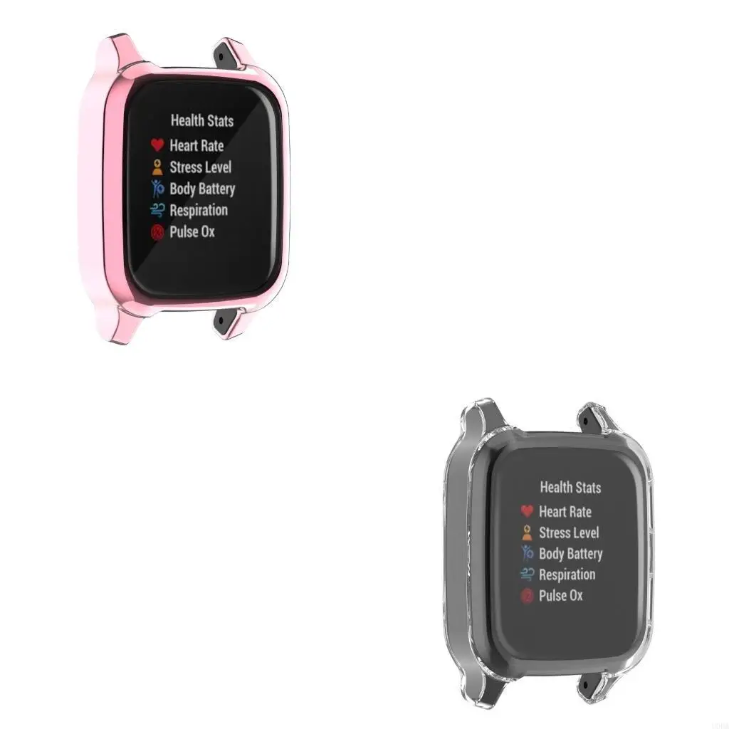 

For Venu SQ/SQ2/SQ music/SQ2 music Screen Protector Bumper Protective Cover