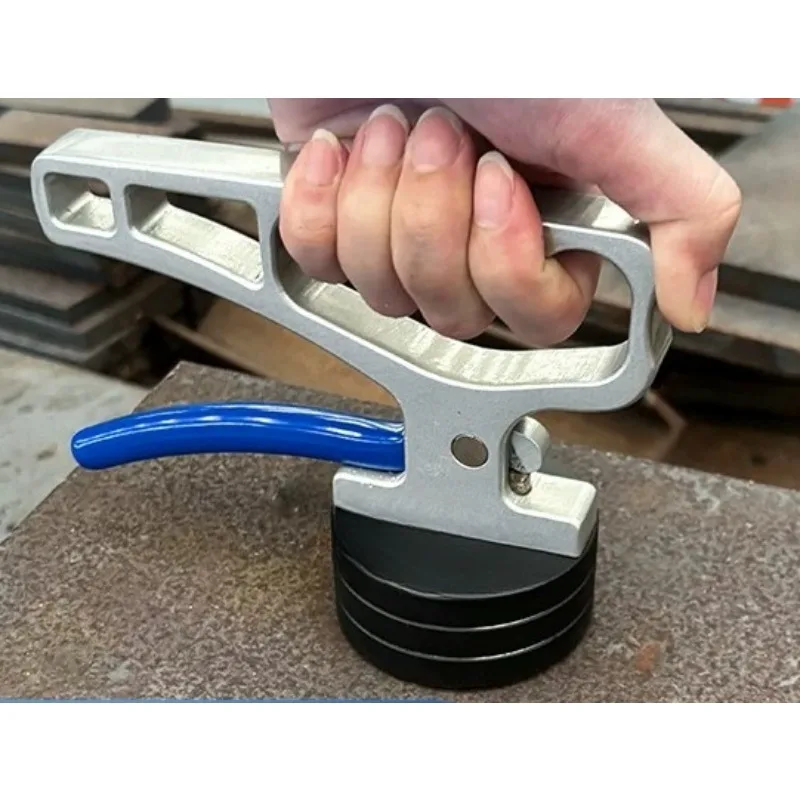 Protable Heavy Duty Strong Magnetic Pickup Tool Lifting Magnet with Quick Release for Iron Plate Laser Cutting Metal Separation