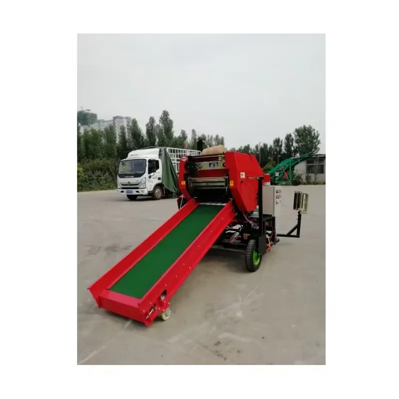 CE Certificate 3-5 Ton Capacity Hydraulic Corn Straw Compress Rice Husk hay Grass Extruder Baler Machine