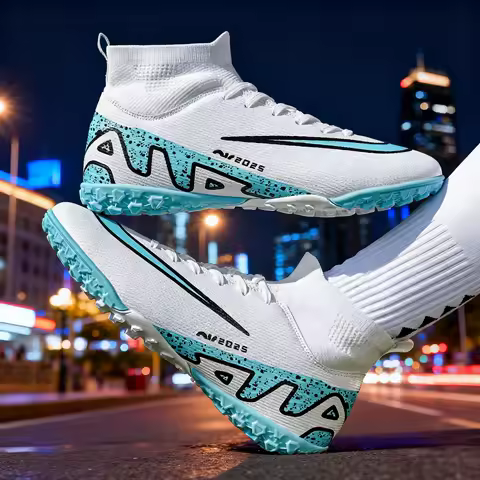 Men Football Field Boots Turf Cleats Society Soccer Shoes Professional Outdoor Women Football Shoes High Quality Society Sneaker