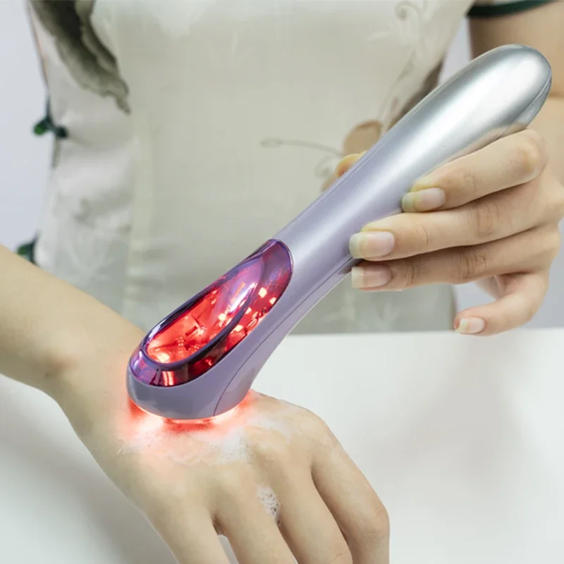New Beauty Product  Face Lifting Tightening for Home Use RF EMS Beauty Device Red and Blue Light