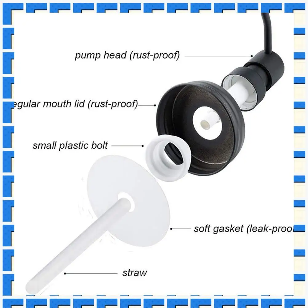 

ABNG, 4 упаковки, крышки для дозатора мыла Mason Jar с насосами, крышки для дозатора мыла для лосьона для декора банок Mason емкостью 16 унций с обычным ртом