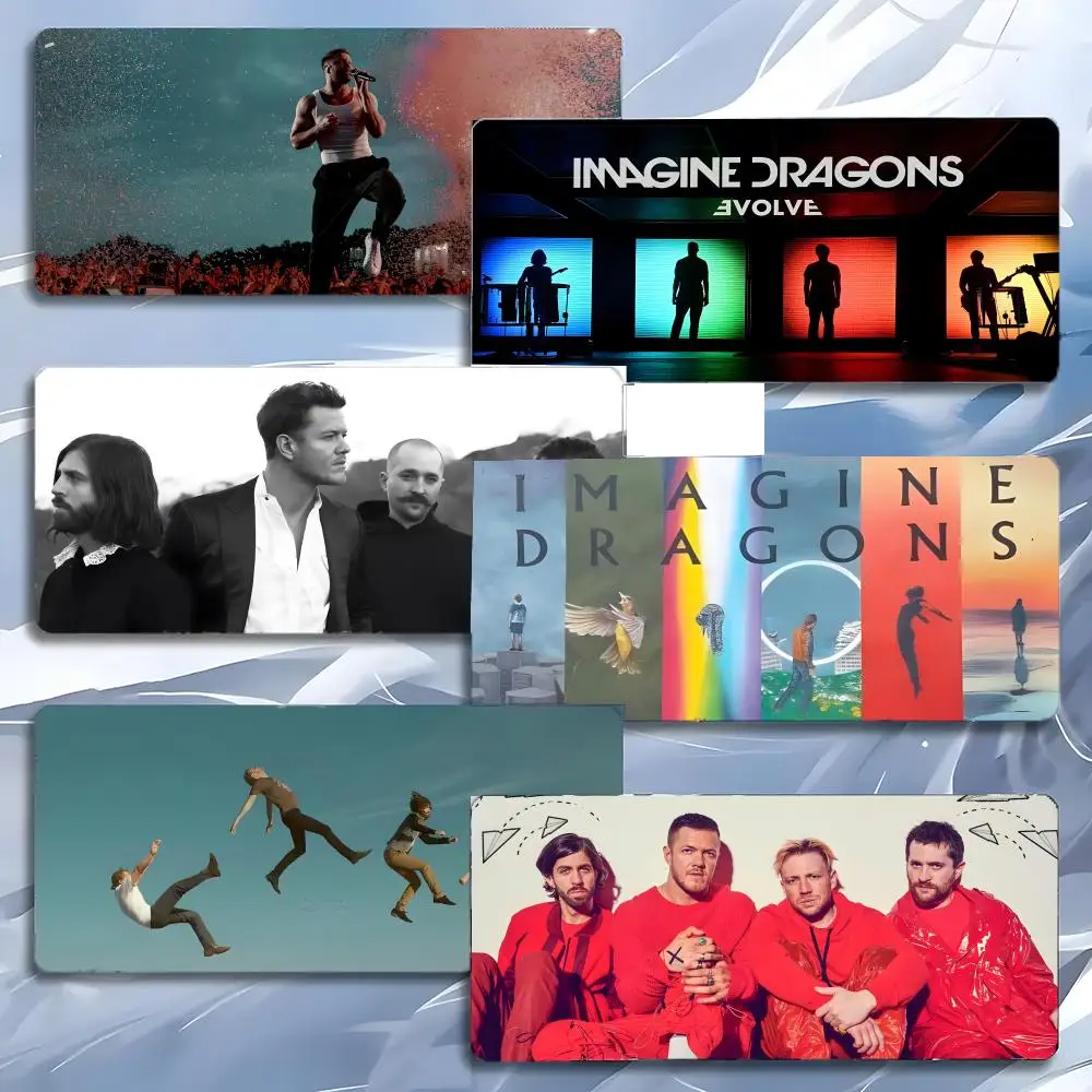 

band alternativerock I-Imagine Dragons Mouse Pad Mousepad Large Gaming LockEdge Thickened PC Table Desk Mat