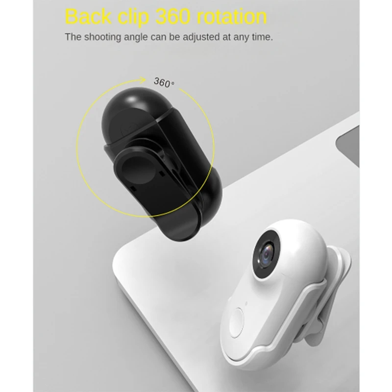 Cámara deportiva con pulgar WIFI de 2MP para conducción al aire libre, cámara grabadora para senderismo, cámara HD 1080P magnética con tarjeta de memoria de 32G, reutilizable, color negro