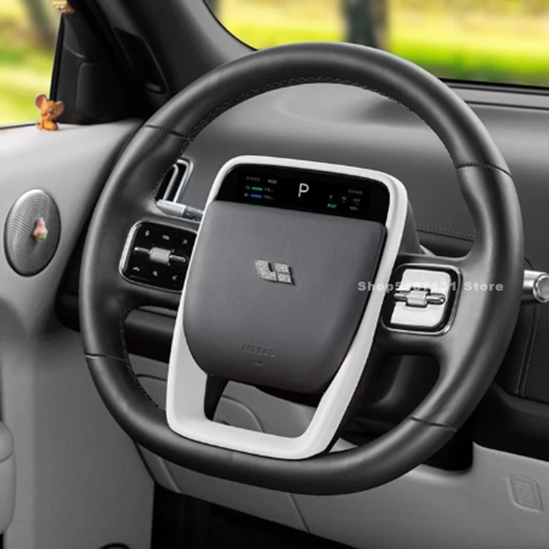 Car Steering Wheel Button Frame Cover Trim for Li Xiang L7 L8 L9 Interior Accessories 2024 2025