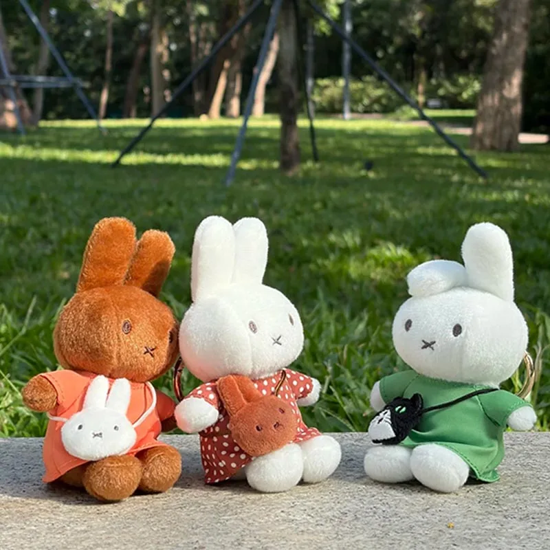 

Новый подлинный брелок Miffy Travel Series Blind Box, аниме-фигурки, плюшевые куклы, украшение, рождественские игрушки, каваи, подарочный запас