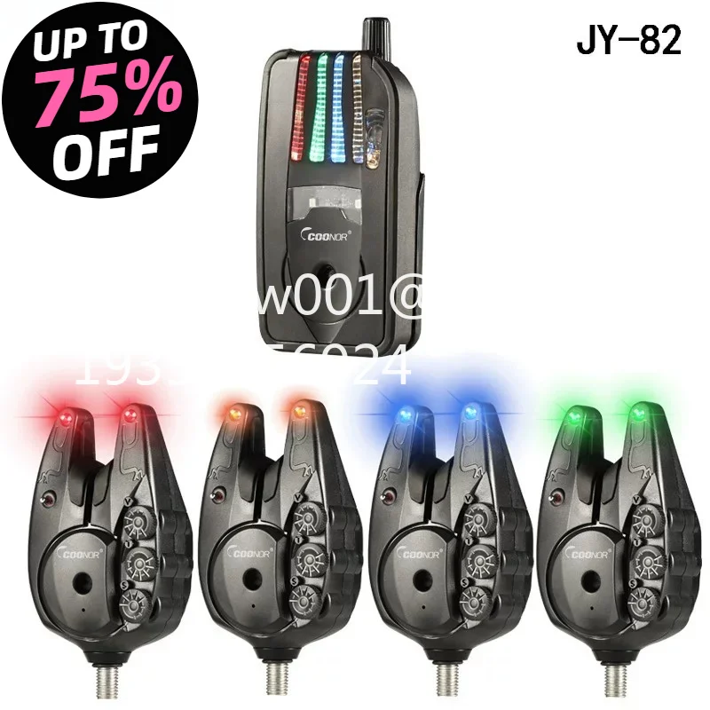 Wireless fishing electronic JY-82 European carp, fishing library, beep