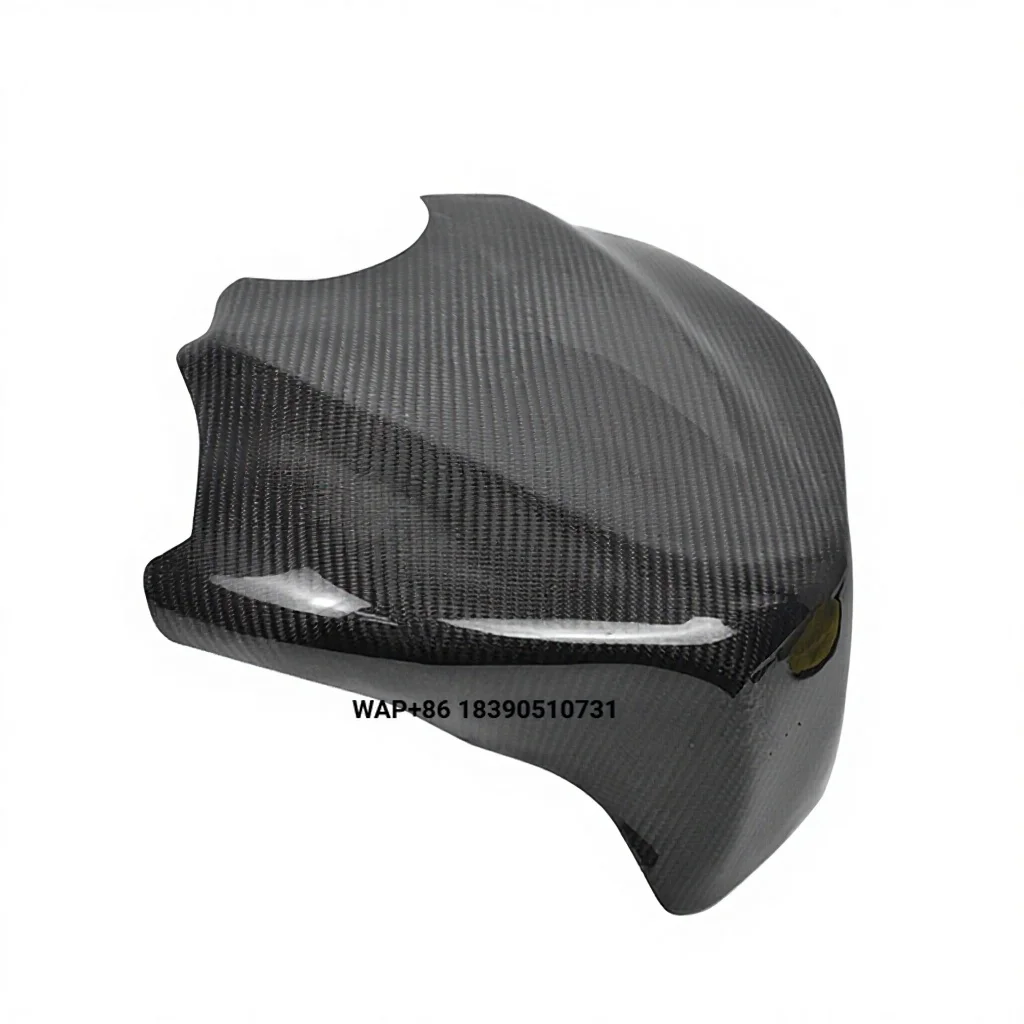 DTRAD for CBR650R/CB650R 2019-2025 100% Real Carbon Fiber Upper Fuel Tank Cover Gloss Black Protection Kit