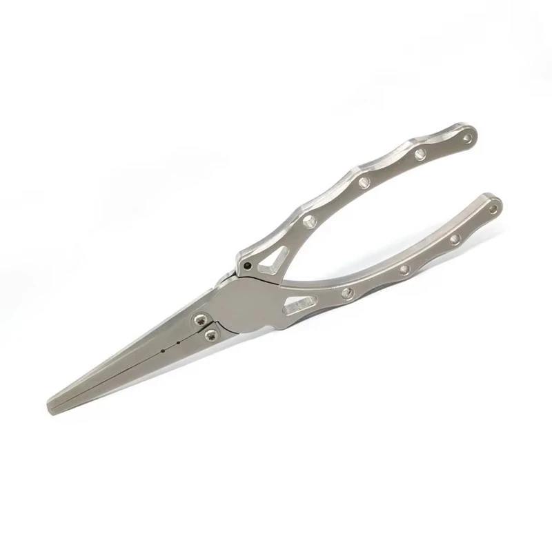 

High Quality 195mm Titanium Saltwater Oem Steel Line Fish Cutter Scissor High Quality Fishing Pliers