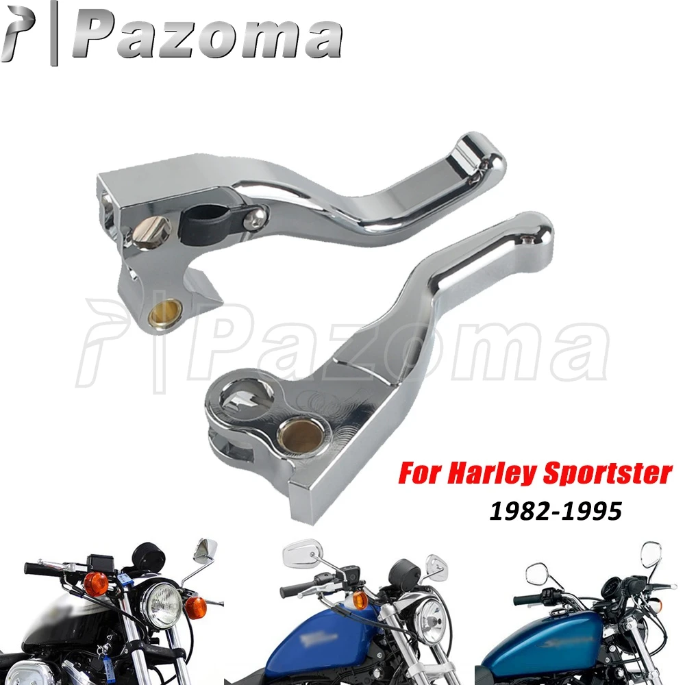 

Handle Control Lever Motorcycle Brake Clutch Levers For Harley Sportster Hugger Deluxe 883 XLH 1000 XLX XR XLS 1200XLH 1100XLH