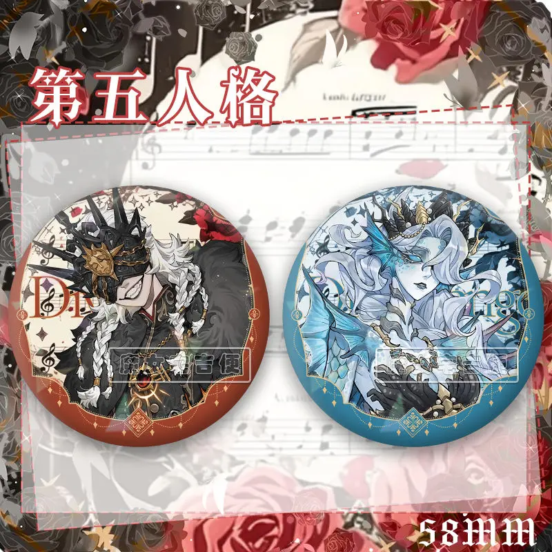 الهوية الخامس غالاكسي سلسلة غريس Naiad Ithaqua ماري بروش BagLapel دبوس تذكارية لينة زر قبعة الزخرفية صفيح شارة هدية